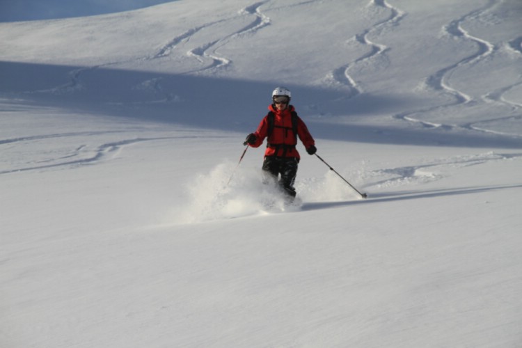 13 März 2010, Helsiksiing Nordschweden, Riksgränsen.  Photo: Andreas Bengtsson